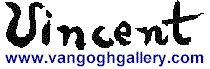 Return to the main Vincent van Gogh Information Gallery page